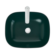 Раковина-чаша WeltWasser Elbach M2143 BBG 49 10000005600 Черно-зеленая матовая