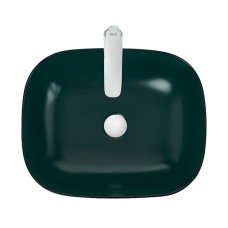 Раковина-чаша WeltWasser Elbach M2143 BBG 49 10000005600 Черно-зеленая матовая