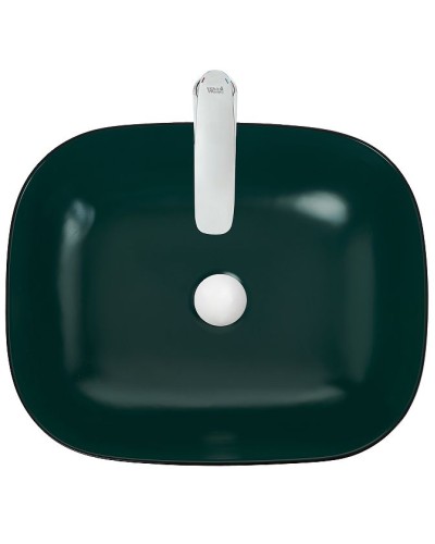 Раковина-чаша WeltWasser Elbach M2143 BBG 49 10000005600 Черно-зеленая матовая