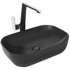 Раковина-чаша WeltWasser Elbach M21433 MB 61 10000004529 Черная матовая