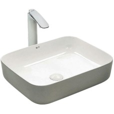 Раковина-чаша WeltWasser Elbach M2195 DGW 50 10000004532 Серая матовая Белая