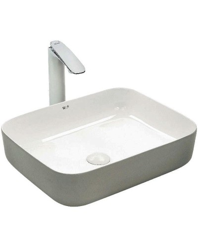 Раковина-чаша WeltWasser Elbach M2195 DGW 50 10000004532 Серая матовая Белая