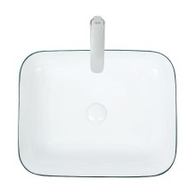 Раковина-чаша WeltWasser Elbach M2195 DGW 50 10000004532 Серая матовая Белая