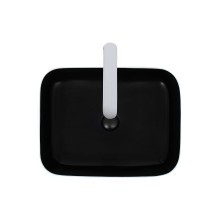 Раковина-чаша WeltWasser Elbach M2195 WB 50 10000005605 Белая Черная