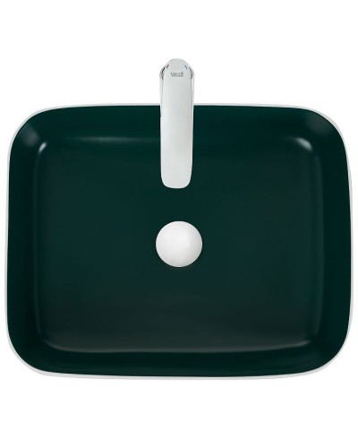 Раковина-чаша WeltWasser Elbach M2195 WG 50 10000005602 Белая Зеленая