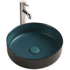 Раковина-чаша WeltWasser Elbach M3134 BBG 35 10000005599 Черная Зеленая