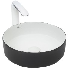 Раковина-чаша WeltWasser Elbach M3134 BW 35 10000004522 Черная Белая