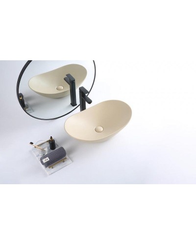 Раковина-чаша BelBagno 60 BB1404-H316 Бежевая матовая