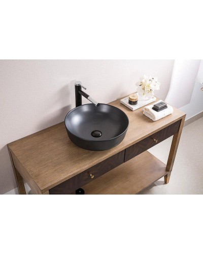 Раковина-чаша BelBagno 41 BB1315-H301 Черная матовая