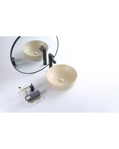 Раковина-чаша BelBagno 41 BB1315-H316 Бежевая матовая