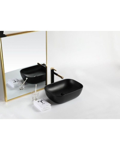 Раковина-чаша BelBagno 50 BB1302-H301 Черная матовая