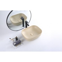 Раковина-чаша BelBagno 50 BB1302-H316 Бежевая матовая