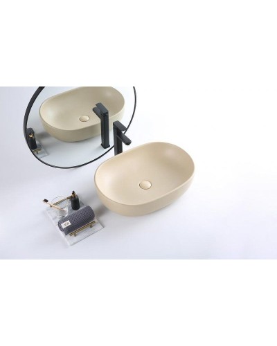 Раковина-чаша BelBagno 60 BB1084-H316 Бежевая матовая