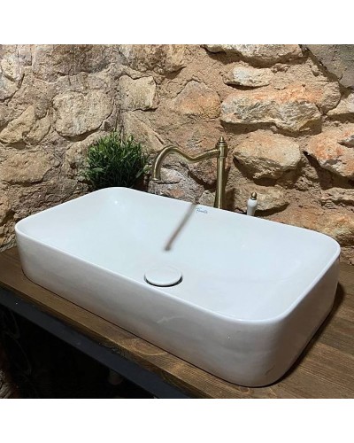 Раковина-чаша Pestan Fluenta Round Washbasin 62 40008299 Белая