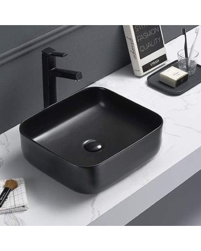 Раковина-чаша CeramaLux 38 2106MB Черная матовая
