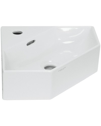 Раковина-чаша Sanita Luxe Line 49 LIN35SLWB01 угловая Белая