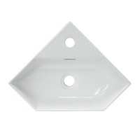 Раковина-чаша Sanita Luxe Line 49 LIN35SLWB01 угловая Белая