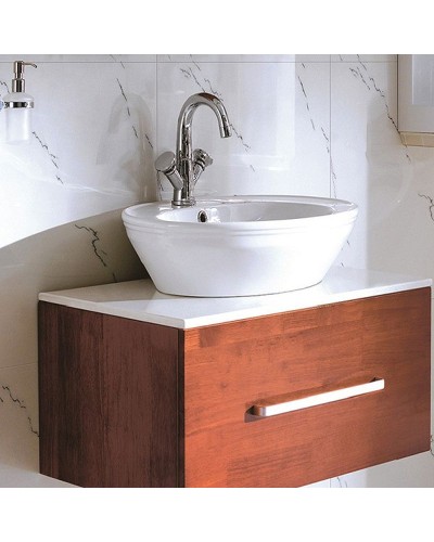 Раковина-чаша CeramaLux Lux Classic 60 2150 Белая