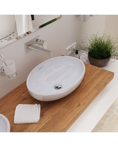 Раковина-чаша Sanita Luxe Ringo 53 RNGSLWB01 Белая