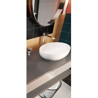 Раковина-чаша Sanita Luxe Ringo Cut 53 RNGSLWB01C Белая