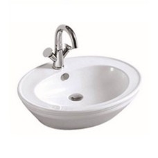 Раковина-чаша CeramaLux 60 2150G Белая Золото