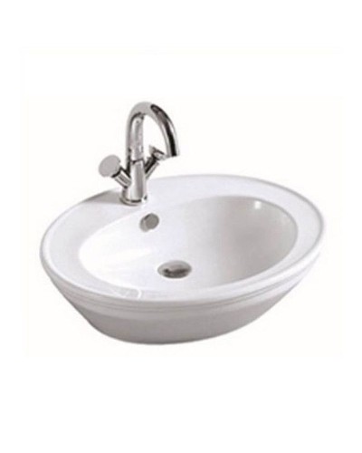 Раковина-чаша CeramaLux 60 2150G Белая Золото