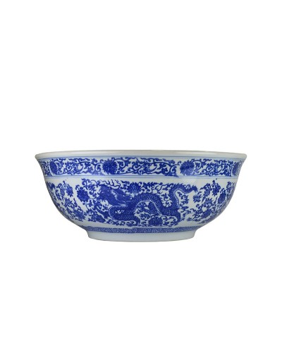 Раковина-чаша Bronze de Luxe Dragons 41 6050 Белый глянец с декором