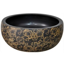 Раковина-чаша CeramaLux 41 J2030 Черная с декором