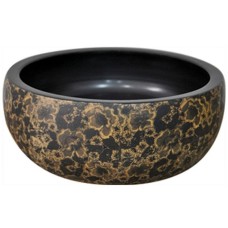 Раковина-чаша CeramaLux 41 J2030 Черная с декором