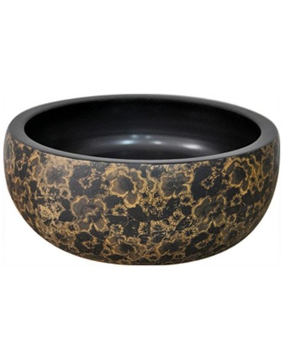 Раковина-чаша CeramaLux 41 J2030 Черная с декором