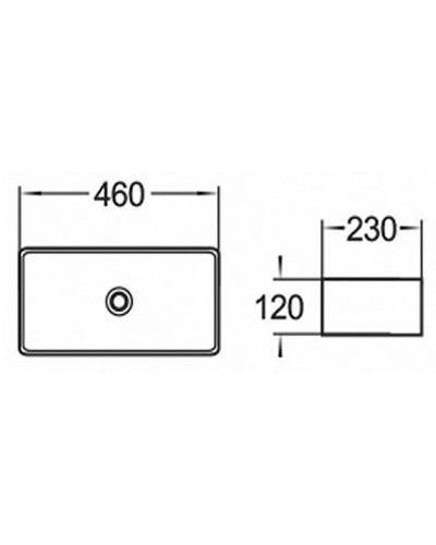 Раковина-чаша Comforty 46 78190 00004143744 Белая
