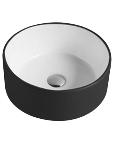 Раковина-чаша Comforty 40.5 7078ABW 00004139799 Черная Белая