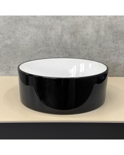 Раковина-чаша Comforty 40.5 7078ABW 00004139799 Черная Белая