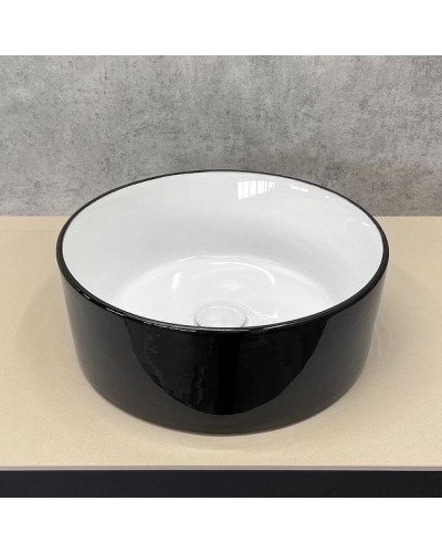 Раковина-чаша Comforty 40.5 7078ABW 00004139799 Черная Белая