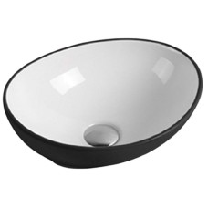 Раковина-чаша Comforty 41 7138BW 00004148154 Черная Белая