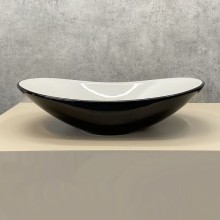 Раковина-чаша Comforty 62 7811ABW 00004139811 Черная Белая