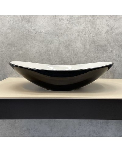 Раковина-чаша Comforty 62 7811ABW 00004139811 Черная Белая