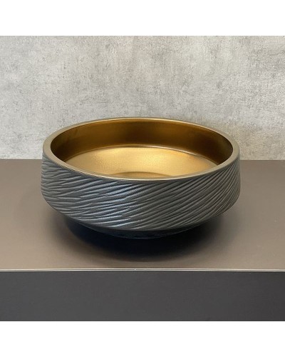 Раковина-чаша Comforty 43 J2091 00004139777 Черная Бронза