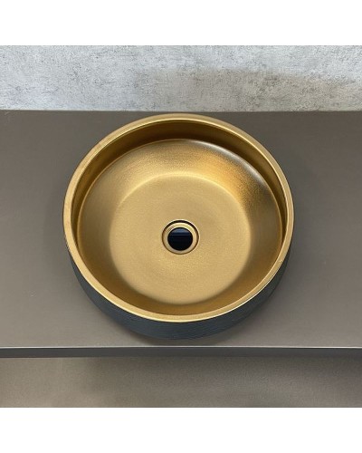 Раковина-чаша Comforty 43 J2091 00004139777 Черная Бронза