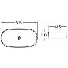 Раковина-чаша Comforty 81 78327 00004150365 Белая