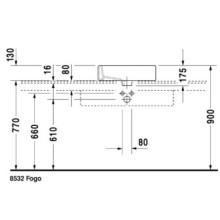 Раковина 50х47 см Duravit Vero 0452500000