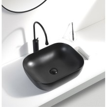 Раковина-чаша Aquanet Lake-1-MB 50 245829 Черная матовая