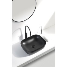 Раковина-чаша Aquanet Lake-1-MB 50 245829 Черная матовая