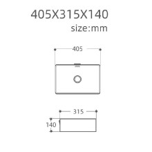 Раковина-чаша Aquanet Perfect-1 40.5 273675 Белая
