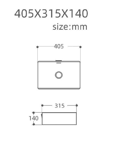 Раковина-чаша Aquanet Perfect-1-MB 40.5 273678 Черная матовая