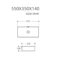 Раковина-чаша Aquanet Perfect-3-MB 55 273676 Черная матовая