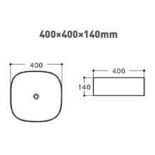 Раковина-чаша Aquanet Trend-1-MB 40 273684 Черная матовая