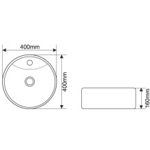 Раковина 40х40 см Melana 7026BX-805
