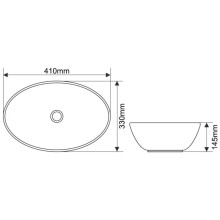 Раковина 41х33 см Melana 7138-805