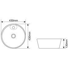 Раковина 43х43 см Melana 78111-805